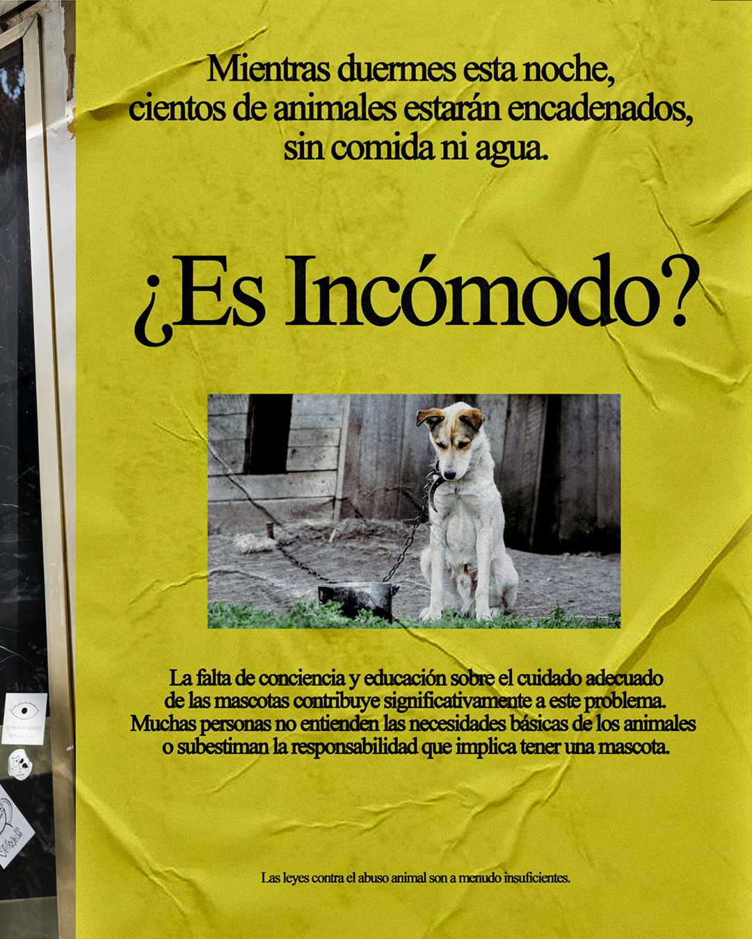 Un tirón empieza el abuso